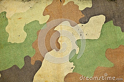 Retro camouflage army background Stock Photo