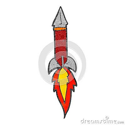Retro Cartoon Missile Royalty Free Stock Images - Image: 37587289