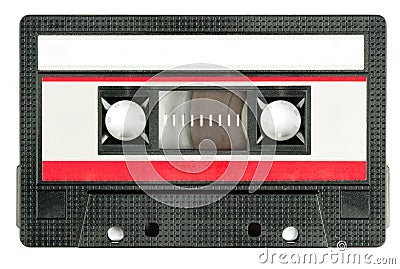 Retro cassette tape Stock Photo