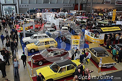 Retro Classics Exhibition Editorial Stock Photo