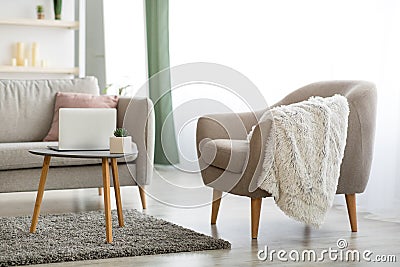 Retro design and domestics interior, scandinavian style Stock Photo