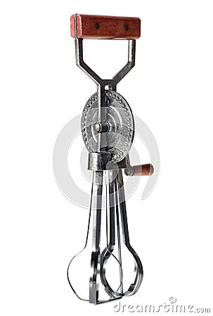 Retro Egg Beater Stock Photo