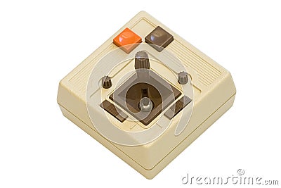 Retro Gaming Joystick Stock Photo