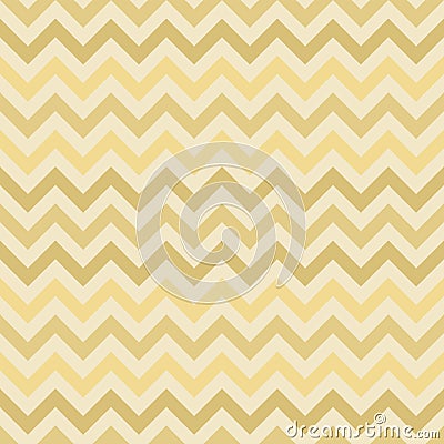 Retro gold vector zigzag chevron pattern Vector Illustration