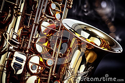 Retro Jazz Brass Stock Photo