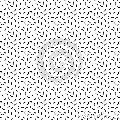 Retro memphis pattern - seamless background. Vector Illustration