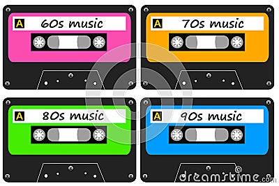 Retro music Stock Photo