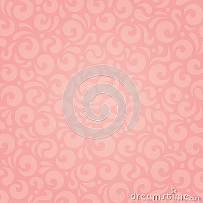 Retro pink vector wallpaper design Stock Photo