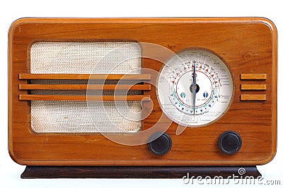 Retro radio Stock Photo