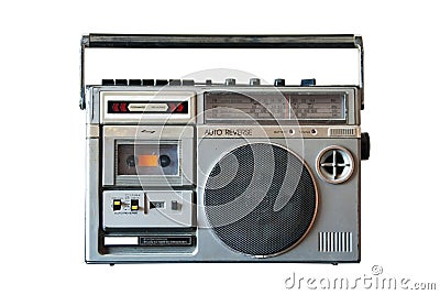 Retro radio Stock Photo