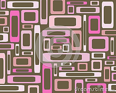 Retro rectangles background Stock Photo