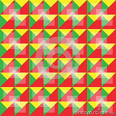 Retro seamless colorful pattern Vector Illustration