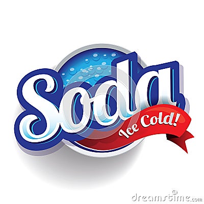 Retro Soda Design vector Vector Illustration