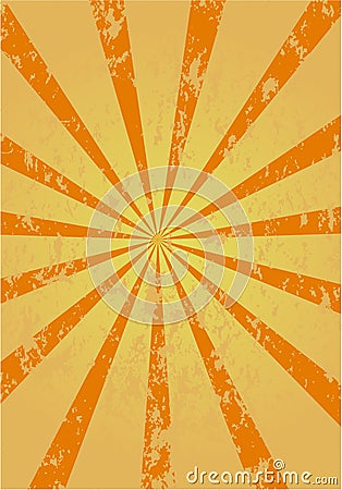 Retro sunburst background Vector Illustration