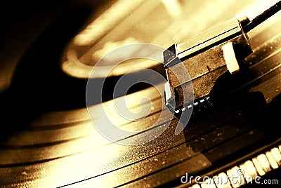 Turntable Stock Photo