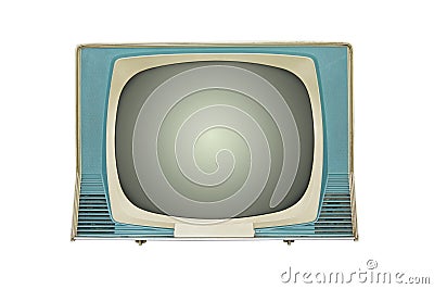 Retro tv Stock Photo