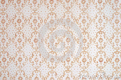 Retro wallpaper Stock Photo