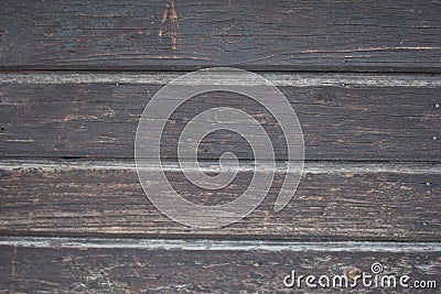 Ecological wood brawn antique wall on the old house Stock Photo