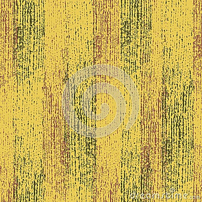 Retro woodgrain effect vertical stripes in mustard, burgundy and yellow. Seamless geometric vector pattern. Great for Vector Illustration