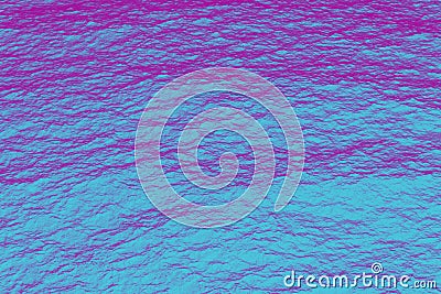 Retrowave ultraviolet sea purple and blue halftone texture Stock Photo