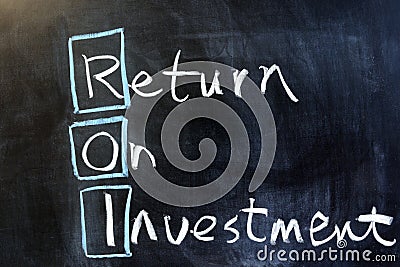 Return on investment Stock Photo