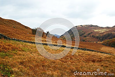 Autumn Colours in Dunnerdale, Lake District, Cumbria, England, UK Stock Photo
