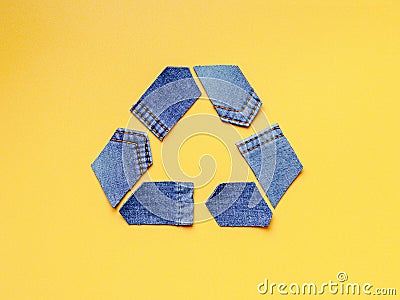 Reuse, reduce, recycle concept background Stock Photo