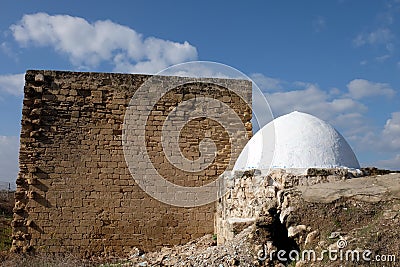 Reuven tomb religious landmark. Stock Photo