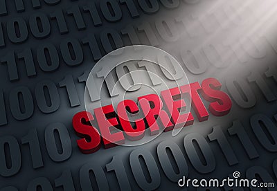Revealing Computer Secrets Stock Photo