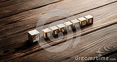 Revenue Increase Profit Success Business Technology Concept Stock Photo