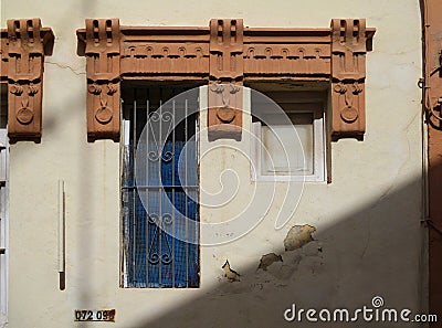 Revival architecture in Melilla. Spain Stock Photo