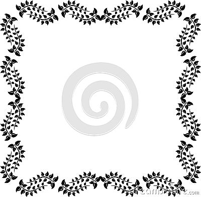 Revival design frame Vector Illustration