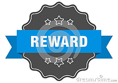 reward label Vector Illustration