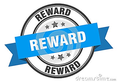 reward label Vector Illustration