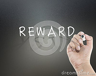 Reward and risk Stock Photo