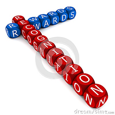 Rewards and recognition Stock Photo