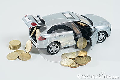 Rewards, winning, cashback, discounts or benefits. Stock Photo