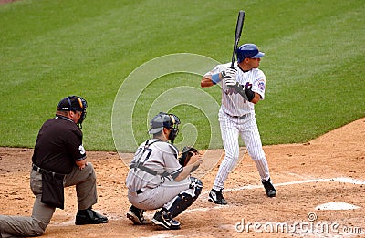 Rey Ordonez, New York Mets. Editorial Stock Photo