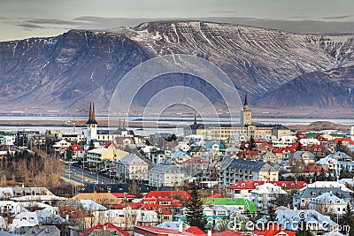 Reykjavik city Stock Photo