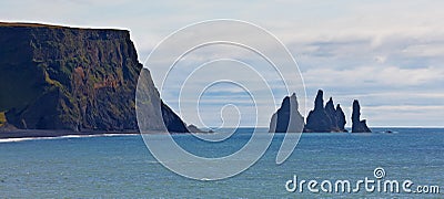 Reynisdrangar, Iceland Stock Photo