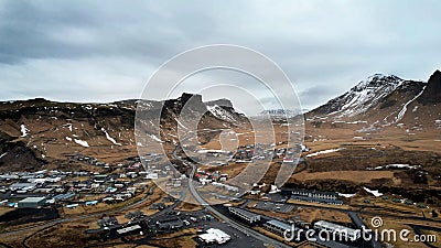 Reyniskirkja Church on the southern coast of Vik, Iceland Stock Photo