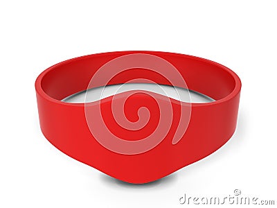 Rfid bracelet Cartoon Illustration