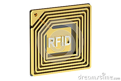 RFID tag Stock Photo