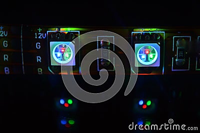 RGB Led Stock Photo