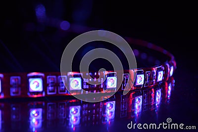 RGB Led Stock Photo