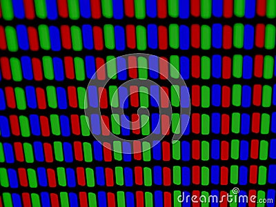 RGB pixels Stock Photo