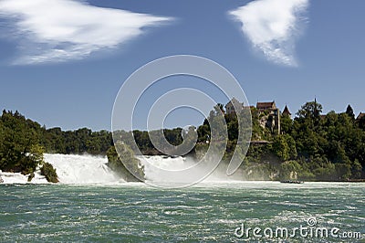 Rhine Falls Stock Photo