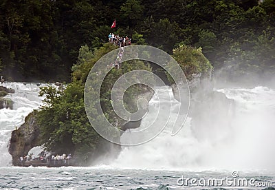 Rhine falls Stock Photo