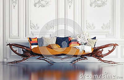 Rhino - beetle sofa Stock Photo