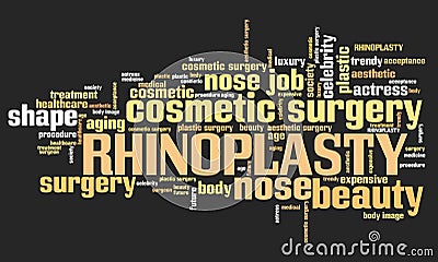 Rhinoplasty Stock Photo